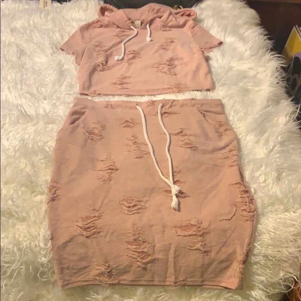 Two piece Skirt set